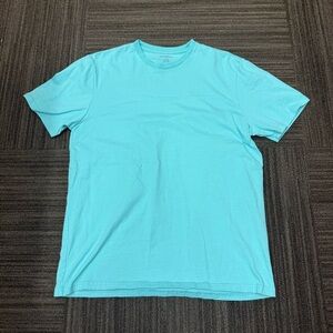 Amazon Essentials Men's Light Blue Short Sleeve Tee